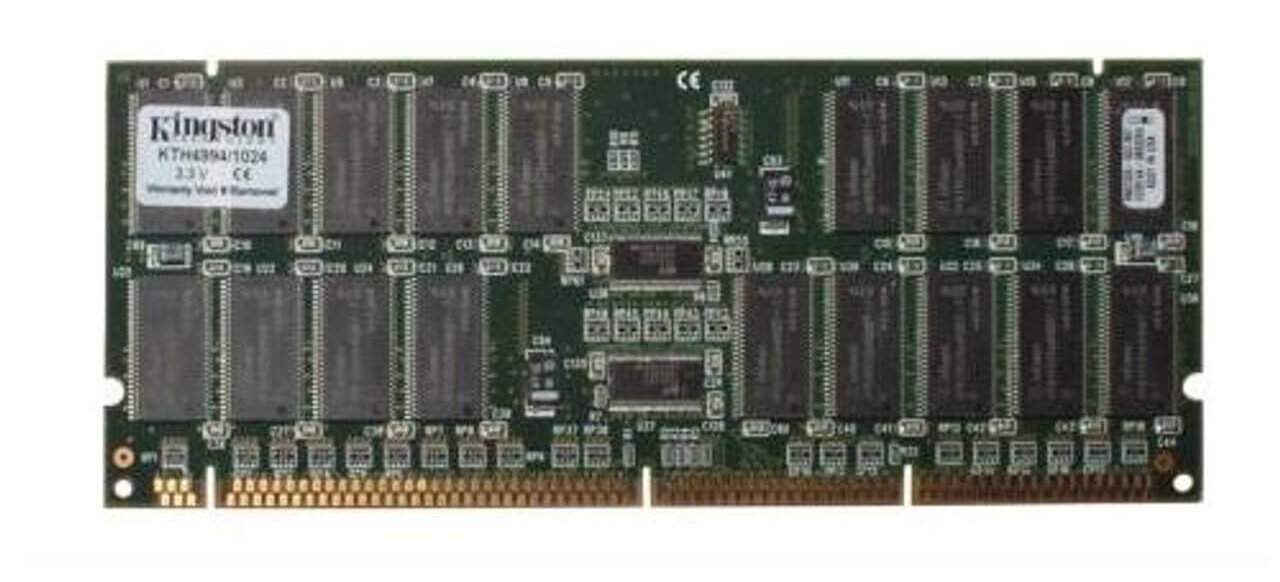 זיכרון כולל 1GB PC120 120MHz ECC בצבע ירוק HyperX KTH49941024
