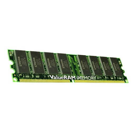 זיכרון כולל 1GB PC133 133MHz non-ECC Unbuffered CL3 בצבע ירוק HyperX KVR133X64C31G