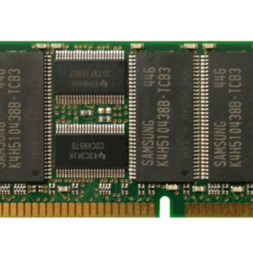 זיכרון כולל 1GB PC2100 DDR-266MHz Registered ECC בצבע ירוק HyperX KVR266X72RC25L1G