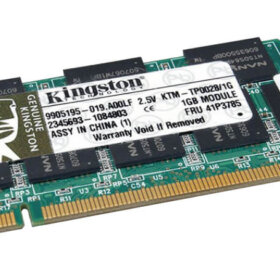 זיכרון כולל 1GB PC2100 DDR-266MHz non-ECC בצבע ירוק HyperX KTM-TP00281G