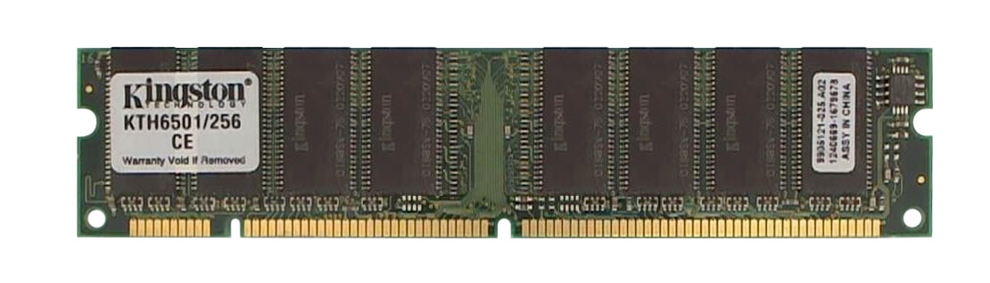 זיכרון כולל 256MB 100MHz PC100 Non-ECC Unbuffered CL2 בצבע ירוק HyperX KTH6501256