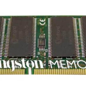 זיכרון כולל 256MB DDR-266MHz PC2100 non-ECC בצבע ירוק HyperX SOT32X64D266SC25