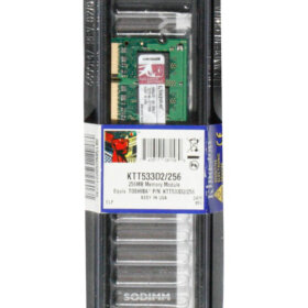 זיכרון כולל 256MB DDR2-533MHz PC2-4200 non-ECC בצבע ירוק HyperX KTT533D2256