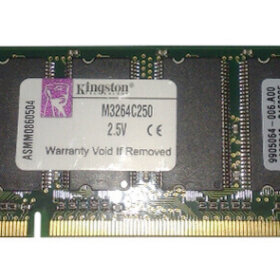 זיכרון כולל 256MB DDR2-533MHz PC2-4200 non-ECC בצבע ירוק HyperX M3264E40