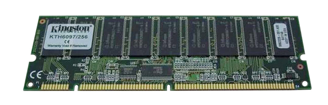 זיכרון כולל 256MB PC100 100MHz ECC Registered CL2 בצבע ירוק HyperX KTH6097256