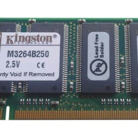 זיכרון כולל 256MB PC2100 DDR-266MHz non-ECC בצבע ירוק HyperX M3264B250