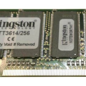 זיכרון כולל 256MB PC2100 DDR-266MHz בצבע ירוק HyperX KTT3614256