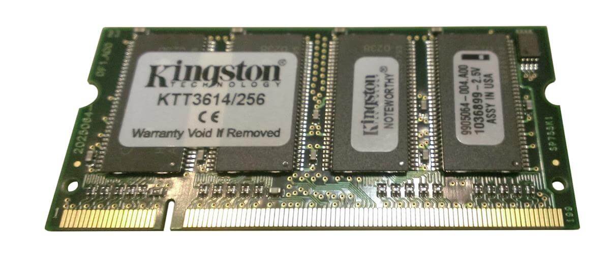 זיכרון כולל 256MB PC2100 DDR-266MHz בצבע ירוק HyperX KTT3614256
