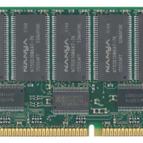 זיכרון כולל 256MB PC2100 DDR-266MHz בצבע ירוק HyperX KVR266X72RC25256