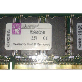 זיכרון כולל 256MB PC2700 DDR-333MHz non-ECC בצבע ירוק HyperX M3264C250