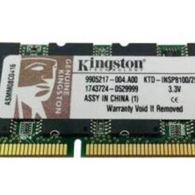 זיכרון כולל 256MB SODIMM Non Parity PC 133 133Mhz בצבע ירוק HyperX KTD-INSP8100256-G