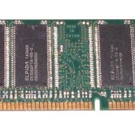 זיכרון כולל 2GB (2 X 1GB) DDR Non ECC PC-2100 266Mhz בצבע ירוק HyperX KTD-WS4502G