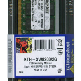 זיכרון כולל 2GB PC2-3200 DDR2-400MHz ECC בצבע ירוק HyperX KTH-XW82002G