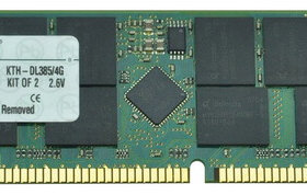 זיכרון כולל 4GB Kit (2 X 2GB) DDR-400MHz PC3200 ECC בצבע ירוק HyperX KTH-DL3854G