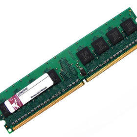 זיכרון כולל 512MB CL4 533MHz PC2-4200 240-pin DIMM בצבע כחול HyperX KTH-XW4200AN512