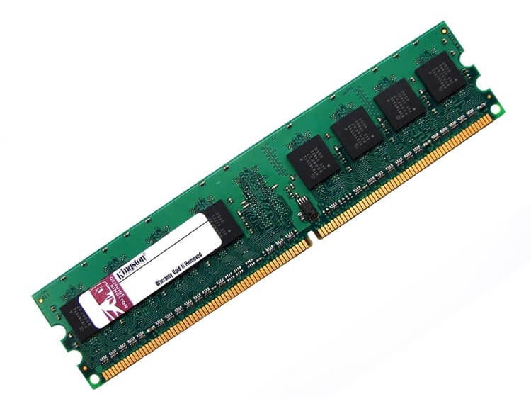 זיכרון כולל 512MB CL4 533MHz PC2-4200 240-pin DIMM בצבע כחול HyperX KTH-XW4200AN512