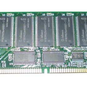 זיכרון כולל 512MB PC133 133MHz ECC בצבע ירוק HyperX KTM3142512