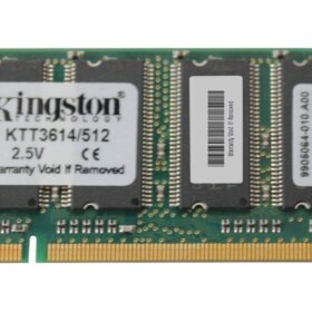 זיכרון כולל 512MB PC2100 DDR-266MHz בצבע ירוק HyperX KTT3614512