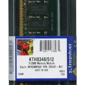 זיכרון כולל 512MB PC2700 DDR-333MHz Registered ECC CL2.5 בצבע ירוק HyperX KTH8348512