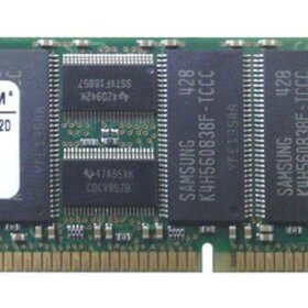 זיכרון כולל 512MB PC2700 DDR-333MHz בצבע ירוק HyperX KVR333X72RC25512D
