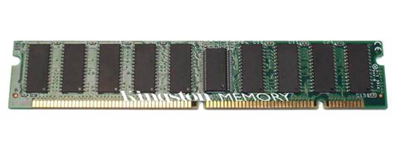 זיכרון כולל 512MB SDRAM Registered ECC PC-133 133Mhz בצבע ירוק HyperX KTD-PE1550512