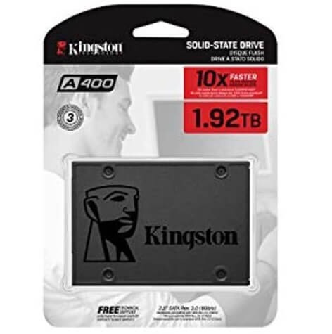 כונן SSD 1920GB קינגסטון Kingston SA400S371920G 1920GB SSD SSD Drive SATA Intel