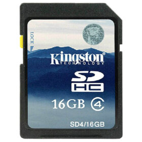 כרטיס זיכרון 16GB קינגסטון Kingston SD416G CompactFlash Card 16GB Flash Memory