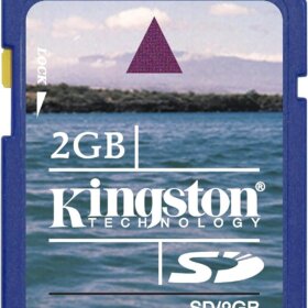 כרטיס זיכרון 2GB קינגסטון Kingston SD2GB CompactFlash Card 2GB Flash Memory