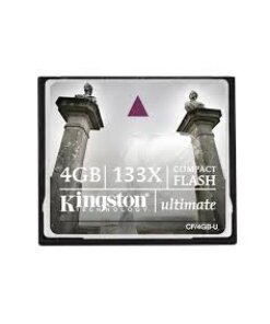 כרטיס זיכרון 4GB קינגסטון Kingston CF4GB-U CompactFlash Card 4GB Flash Memory