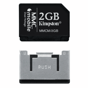 כרטיס זיכרון דיגיטלי מאובטח 2GB קינגסטון Kingston MMCM2GB CompactFlash Card Flash Memory