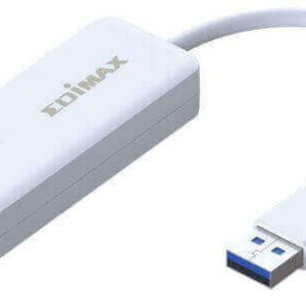 מתאם רשת USB 3.0 Adapter 101001000Mbps EU-4306 בצבע לבן HyperX KUSBDTII512