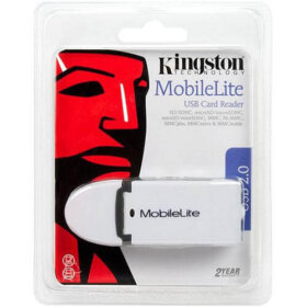 קורא כרטיסי זיכרון חיצוני חיבור USB2.0 מהירות גבוהה Kingston FCR-ML Mobile Lite 9-in-1