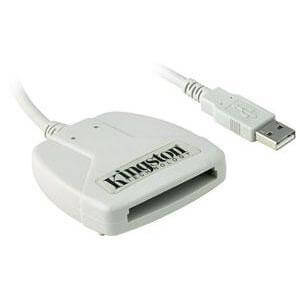 קוראי כרטיסי זיכרון ומתאמים חיבור USB2.0 מהירות גבוהה Kingston FCR-HS2CF Hi-Speed Reader CF