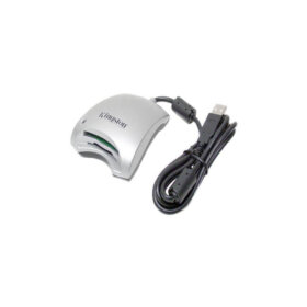 קורא/כותב כרטיסי זיכרון חיצוני חיבור USB2.0 מהירות גבוהה Kingston | FCR-HS26/1 | Hi-Speed Reader CF