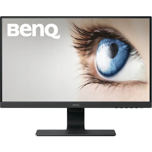 מסך מחשב 24 אינץ' IPS שטוח בצבע שחור BenQ GW2480 FHD