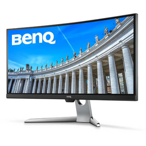 מסך מחשב קעור 35 אינץ' 144 IPS שטוח בצבע שחור BenQ EX3501R