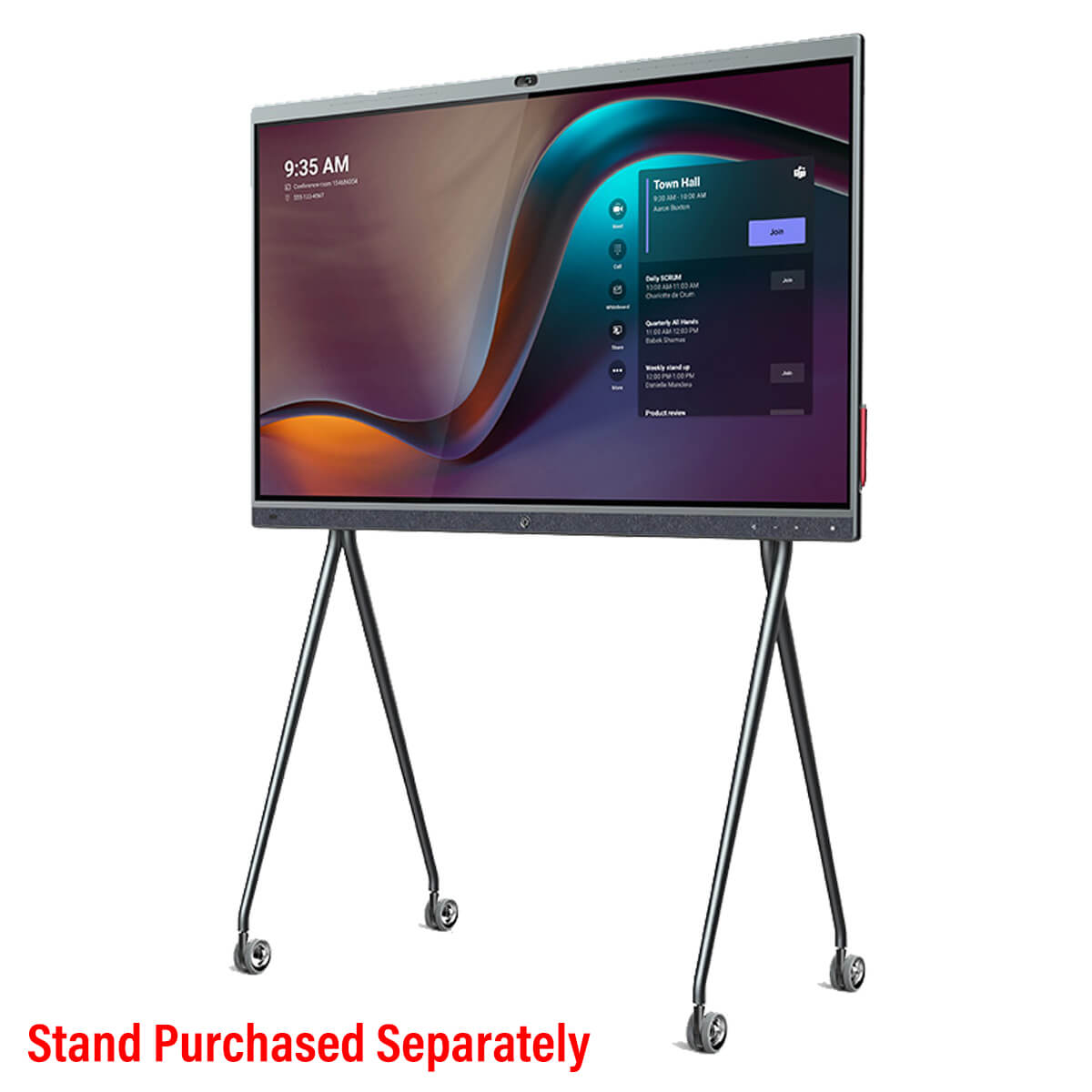 צג אינטראקטיבי All-in-One רמקול מיקרופונים ולוח שיתוף פעולה Yealink MB86-A001 8638280