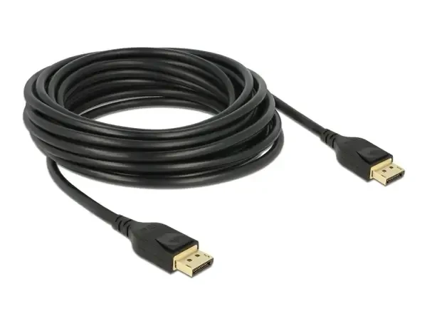 חיבור מסך DisplayPort זכר/זכר DELOCK 85663 8K 60hertz