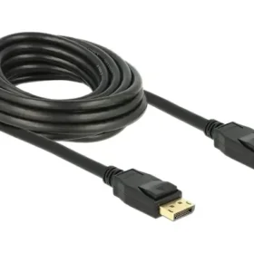 כבל DisplayPort זכר/זכר DELOCK 83808 4K 60hertz