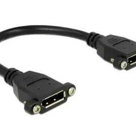 כבל DisplayPort נ/נ עם מרחק בין הברגים 27 " DELOCK 85113 4K 30hertz