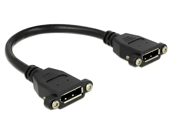 כבל DisplayPort נ/נ עם מרחק בין הברגים 27 " DELOCK 85113 4K 30hertz