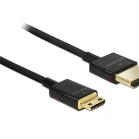 כבל HDMI 3D תקע מיני HDMI לתקע HDMI-A ז/ז DELOCK | 84778 | 4K | 60hertz