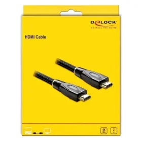 כבל HDMI 4K ז/ז DELOCK | 82739 | 4K | 30hertz