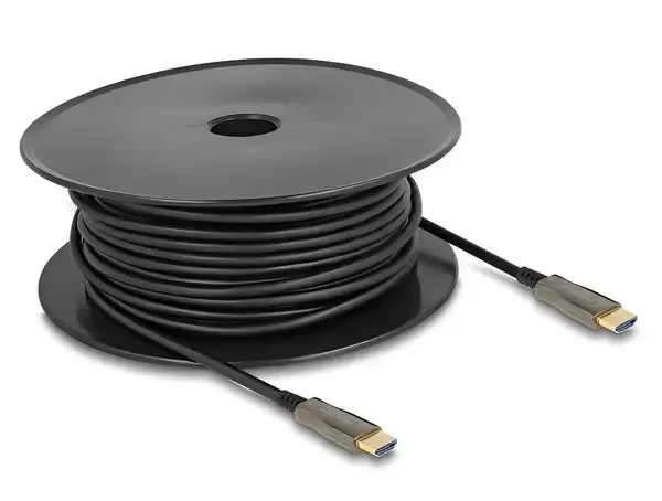כבל HDMI 8K HDR אקטיבי על סיב אופטי ז/ז DELOCK | 84039 | 8K | 60hertz