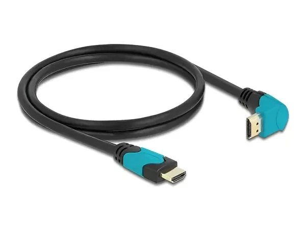 כבל HDMI 8K בזווית 90° למטה ז/ז DELOCK | 86991 | 8K | 60hertz