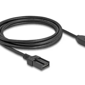 כבל HDMI Automotive שקע HDMI-A לתקע HDMI-E להתקנה ברכב DELOCK | 87905 | 4K