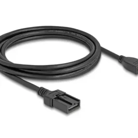 כבל HDMI Automotive שקע HDMI-A לתקע HDMI-E להתקנה ברכב DELOCK | 87906 | 4K