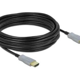 כבל HDMI HDR אקטיבי על סיב אופטי ז/ז DELOCK | 85010 | 4K | 60hertz