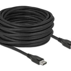 כבל HDR חיבור מסך DisplayPort ז/ז אקטיבי DELOCK | 85504 | 8K | 60hertz