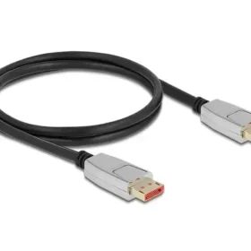 כבל HDR חיבור מסך DisplayPort זכר/זכר DELOCK 87040 8K 60hertz